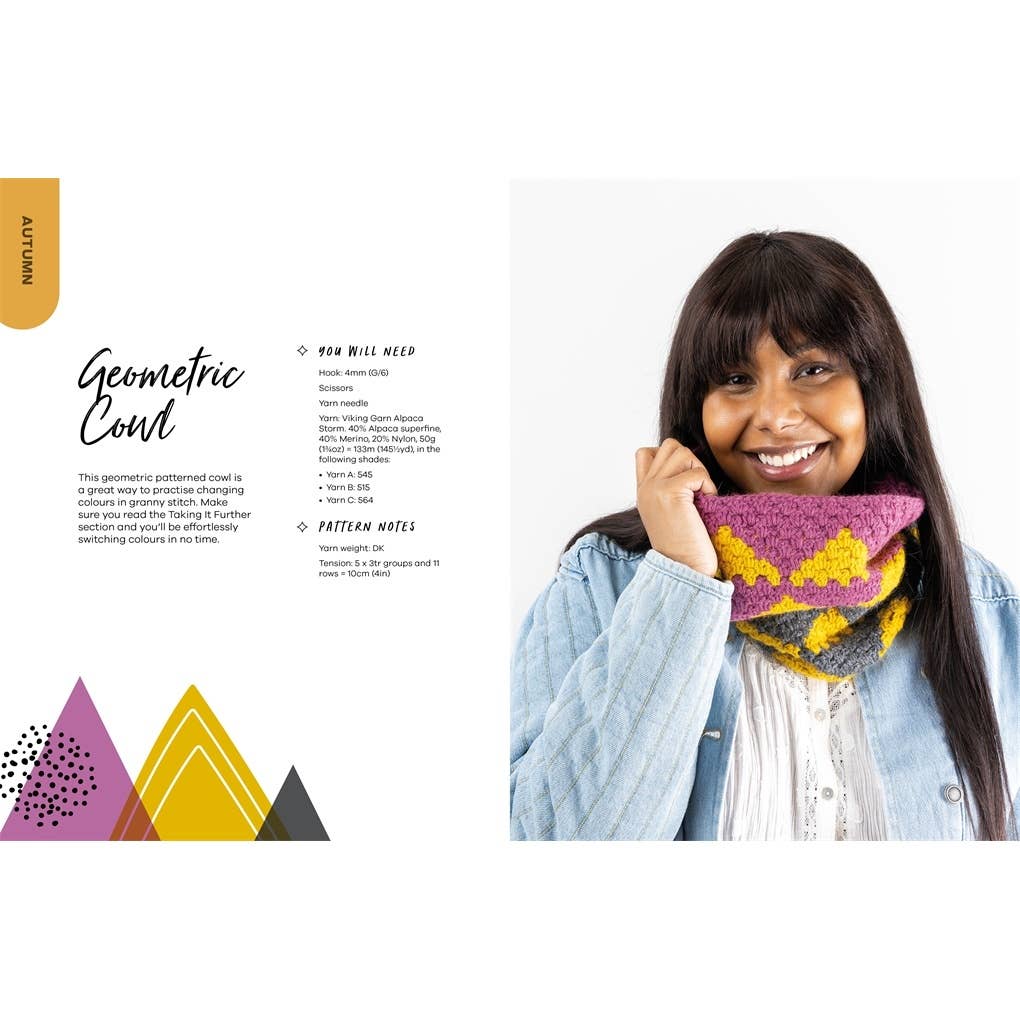 Modern Granny Stitch Crochet: Make clothes and accessories using the granny stitch