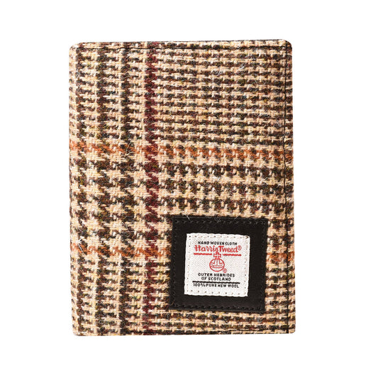 Harris Tweed Wallet Big Bifold Houndstooth